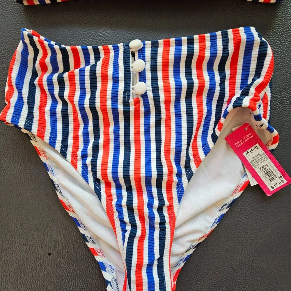Xhilaration Stripe Bikini